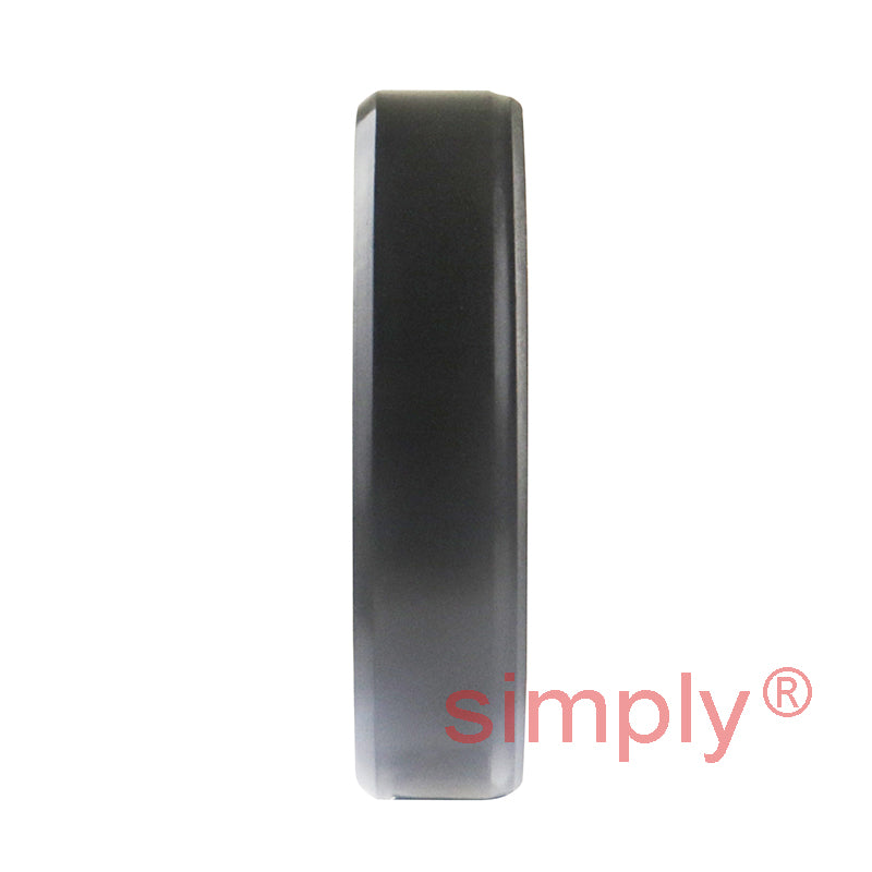 1.12x1.62x0.31 inch Nitrile Rubber Single Lip Rotary Shaft Oil Seal with Garter Spring R21 / SC