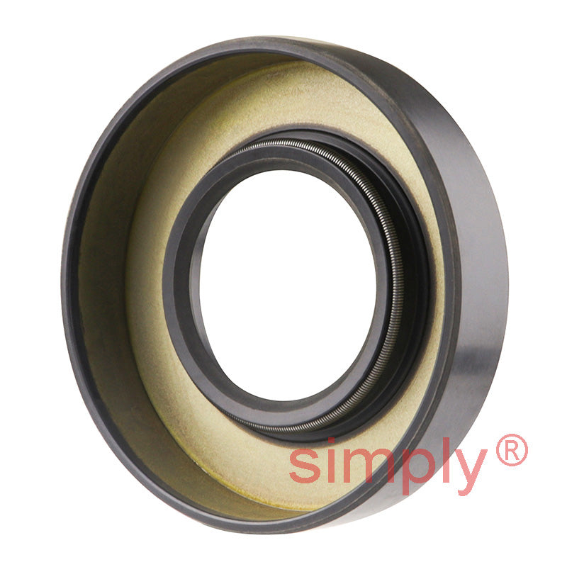 1.12x2.25x0.5 inch Nitrile Rubber Single Lip Rotary Shaft Oil Seal with Garter Spring R21 / SC