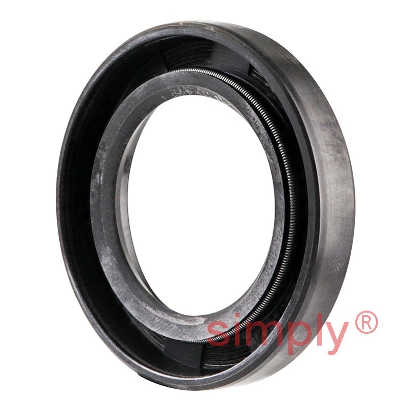 1.18x1.87x0.31 inch Nitrile Rubber Single Lip Rotary Shaft Oil Seal with Garter Spring R21 / SC