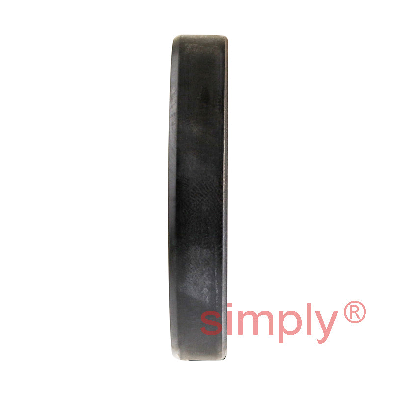 1.18x1.87x0.31 inch Nitrile Rubber Single Lip Rotary Shaft Oil Seal with Garter Spring R21 / SC