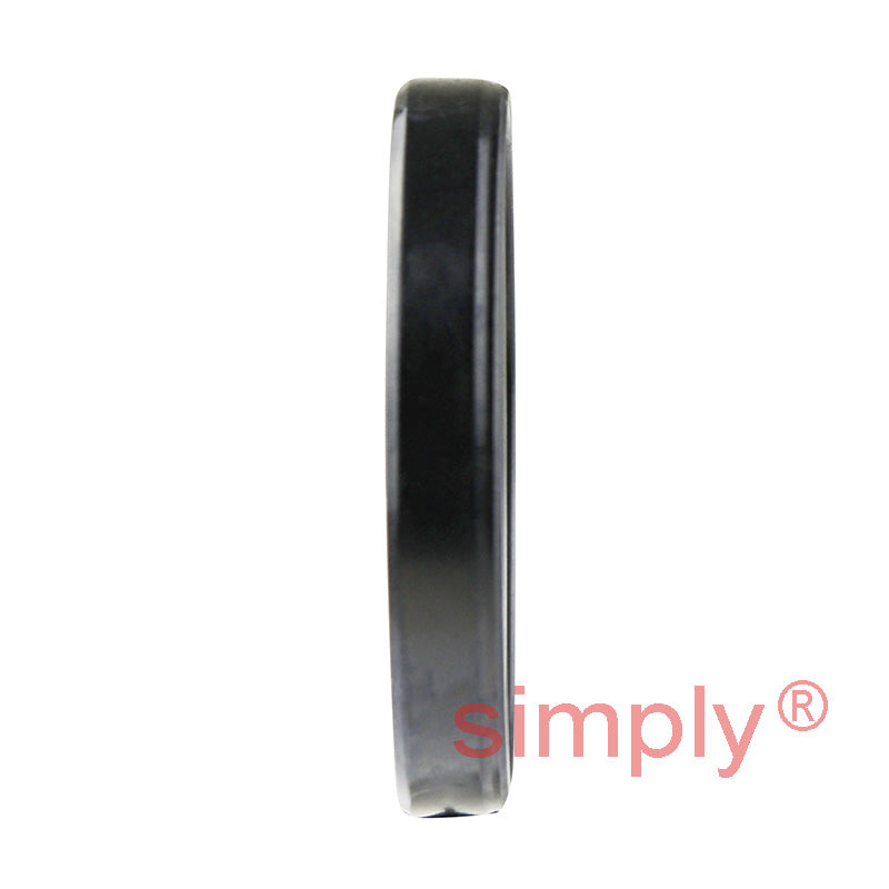 1.25x1.62x0.25 inch Nitrile Rubber Single Lip Rotary Shaft Oil Seal with Garter Spring R21 / SC