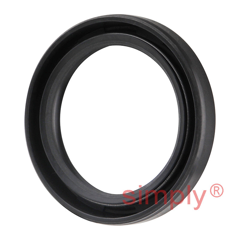 1.25x1.68x0.25 inch Nitrile Rubber Double Lip Rotary Shaft Oil Seal with Garter Spring R23 / TC Style