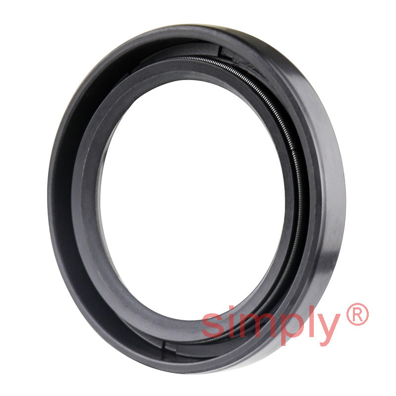1.25x1.75x0.25 inch Nitrile Rubber Single Lip Rotary Shaft Oil Seal with Garter Spring R21 / SC