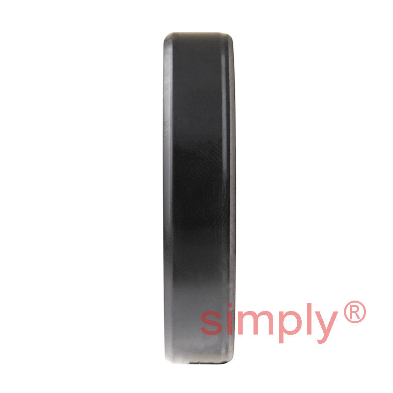1.25x1.83x0.37 inch Nitrile Rubber Double Lip Rotary Shaft Oil Seal with Garter Spring R23 / TC Style