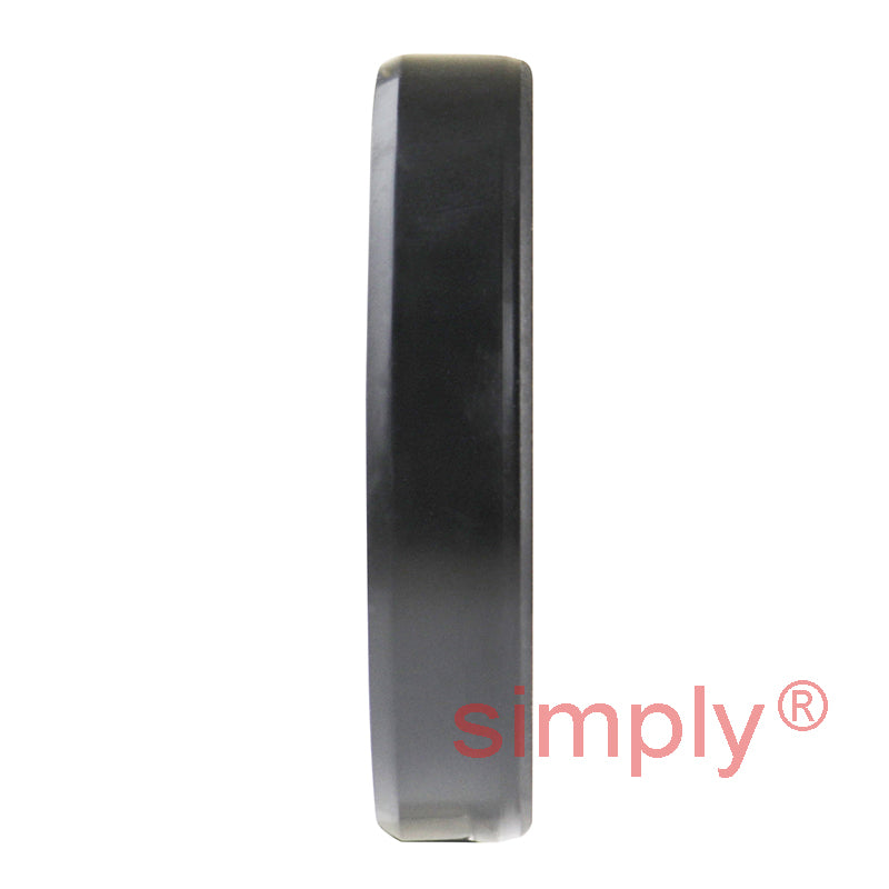 1.25x1.87x0.37 inch Nitrile Rubber Single Lip Rotary Shaft Oil Seal with Garter Spring R21 / SC