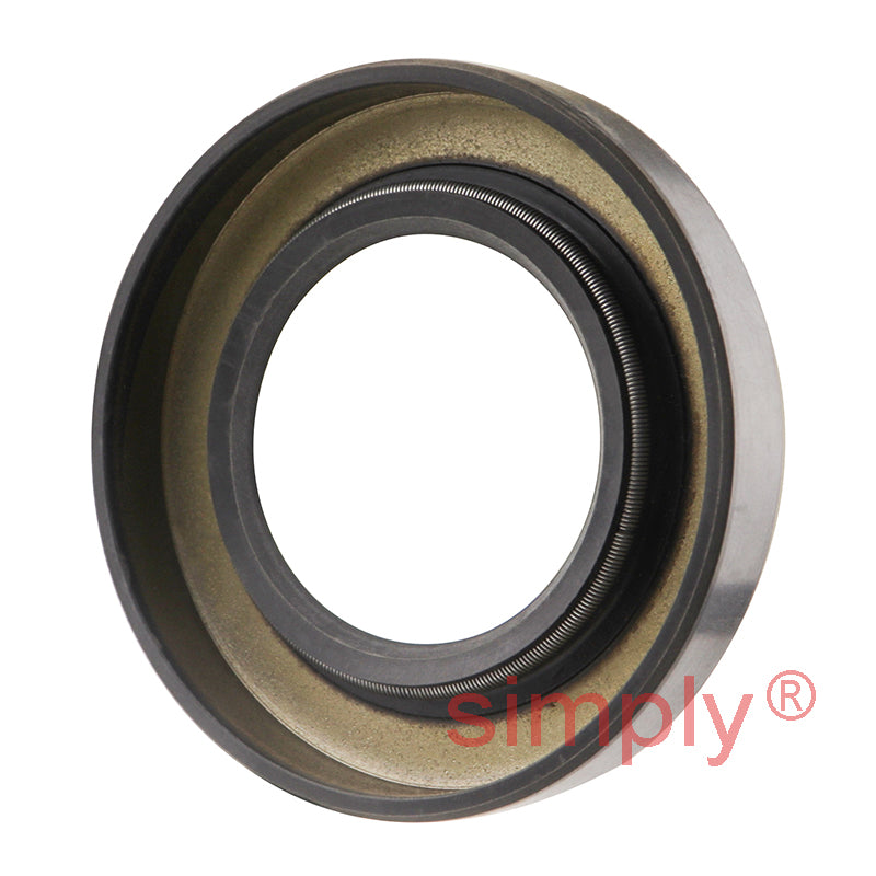1.25x2.12x0.37 inch Nitrile Rubber Single Lip Rotary Shaft Oil Seal with Garter Spring R21 / SC