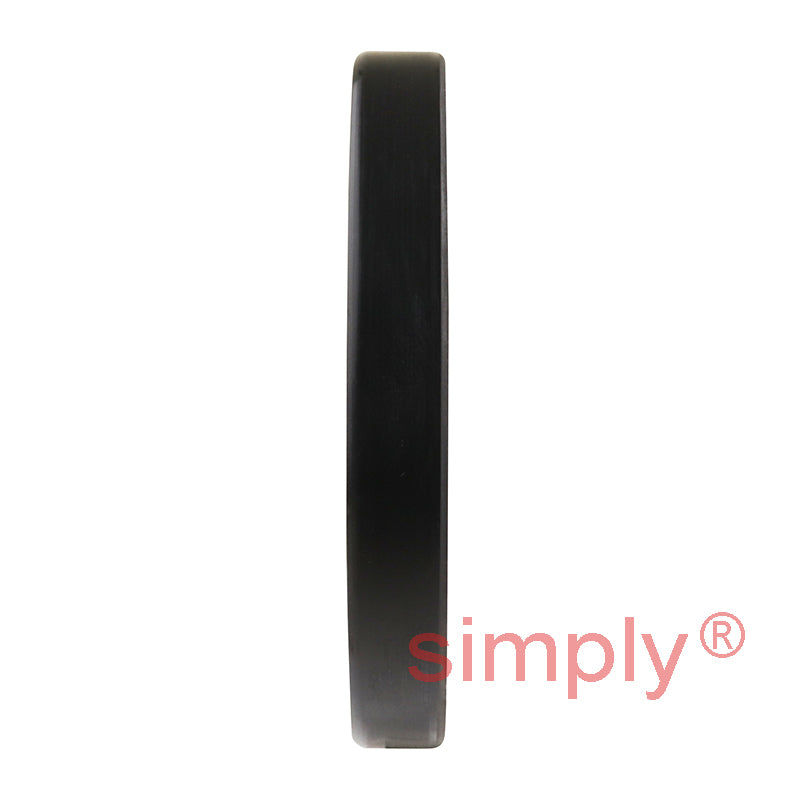 1.25x2.87x0.37 inch Nitrile Rubber Single Lip Rotary Shaft Oil Seal with Garter Spring R21 / SC