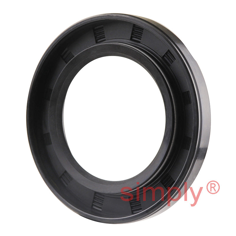 1.25x2x0.25 inch Nitrile Rubber Single Lip Rotary Shaft Oil Seal with Garter Spring R21 / SC Style