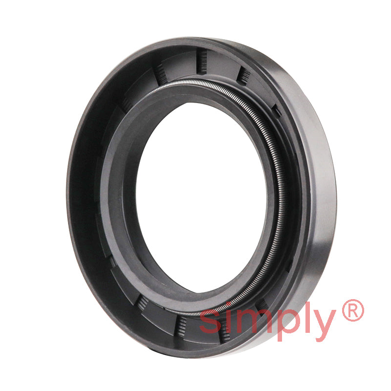 1.25x2x0.31 inch Nitrile Rubber Double Lip Rotary Shaft Oil Seal with Garter Spring R23 / TC Style