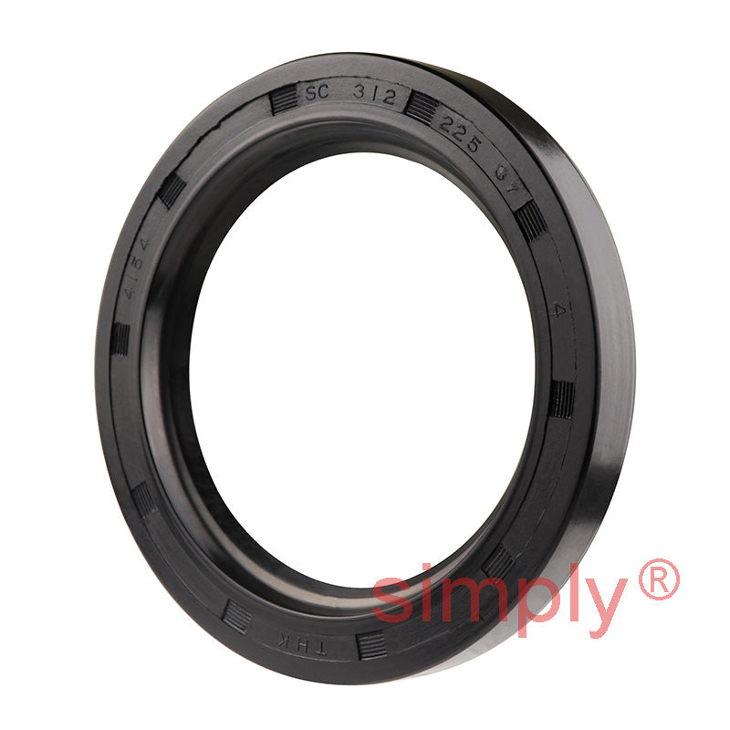 1.25x2x0.37 inch Nitrile Rubber Single Lip Rotary Shaft Oil Seal with Garter Spring R21 / SC Style