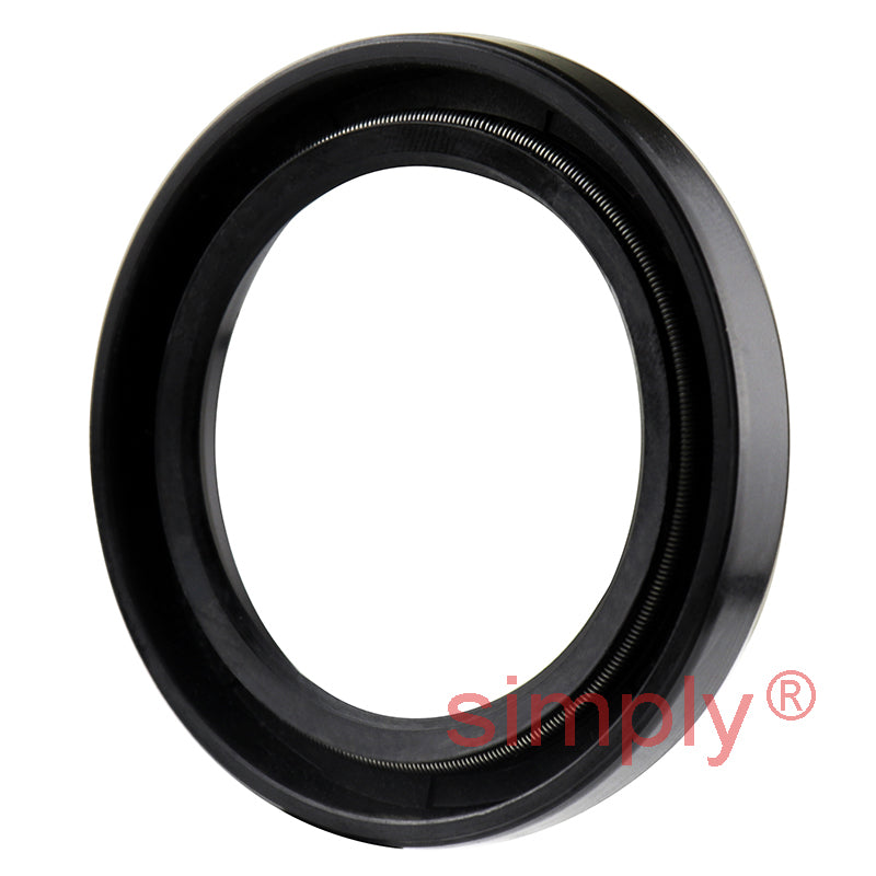 1.31x1.85x0.25 inch Nitrile Rubber Single Lip Rotary Shaft Oil Seal with Garter Spring R21 / SC