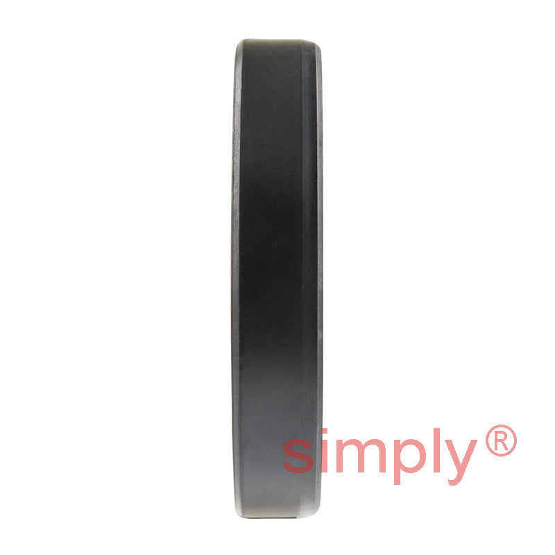 1.37x2.12x0.37 inch Nitrile Rubber Single Lip Rotary Shaft Oil Seal with Garter Spring R21 / SC