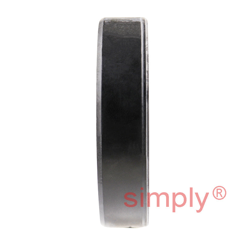 1.37x2.25x0.5 inch Nitrile Rubber Single Lip Rotary Shaft Oil Seal with Garter Spring R21 / SC