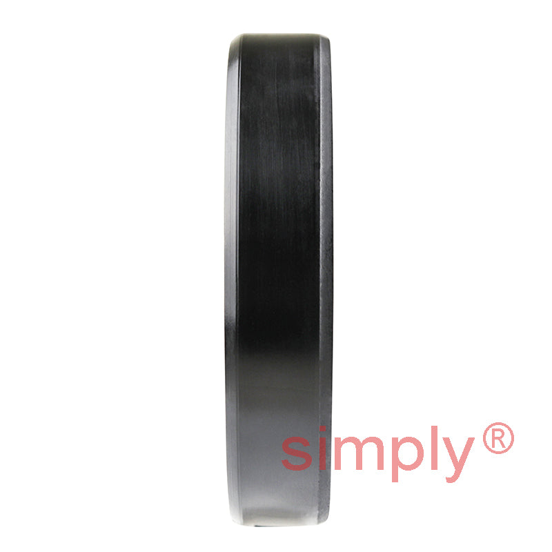 1.37x2.5x0.5 inch Nitrile Rubber Single Lip Rotary Shaft Oil Seal with Garter Spring R21 / SC Style