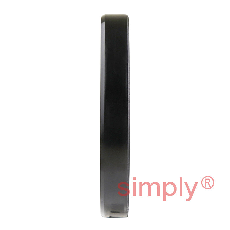 1.56x2.25x0.31 inch Nitrile Rubber Double Lip Rotary Shaft Oil Seal with Garter Spring R23 / TC Style