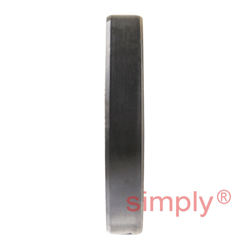 1.56x2.31x0.37 inch Nitrile Rubber Double Lip Rotary Shaft Oil Seal with Garter Spring R23 / TC Style