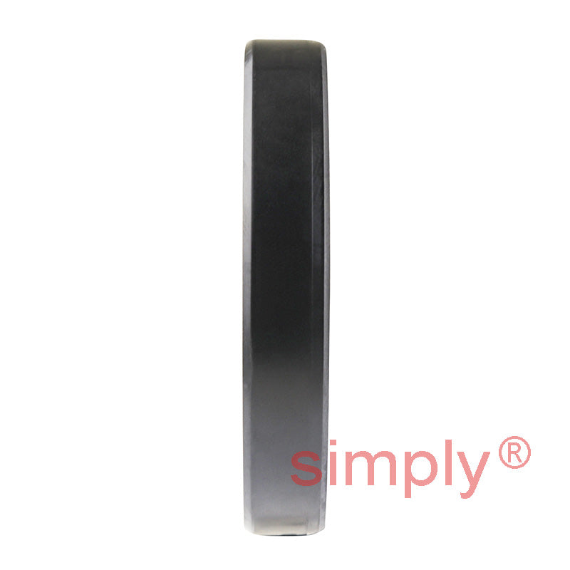 1.5x2.32x0.37 inch Nitrile Rubber Double Lip Rotary Shaft Oil Seal with Garter Spring R23 / TC Style