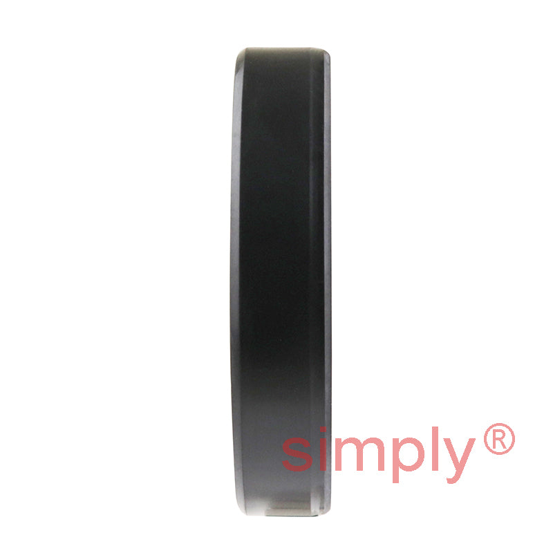 1.5x2.5x0.5 inch Nitrile Rubber Single Lip Rotary Shaft Oil Seal with Garter Spring R21 / SC Style