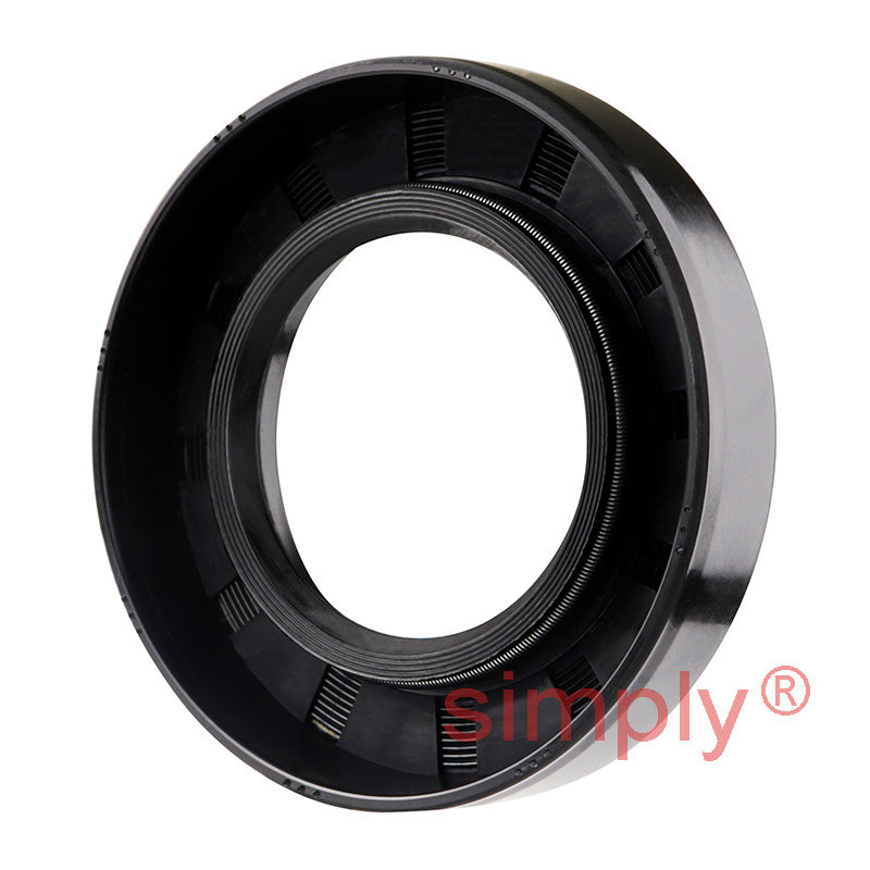 1.5x2.62x0.5 inch Nitrile Rubber Single Lip Rotary Shaft Oil Seal with Garter Spring R21 / SC Style