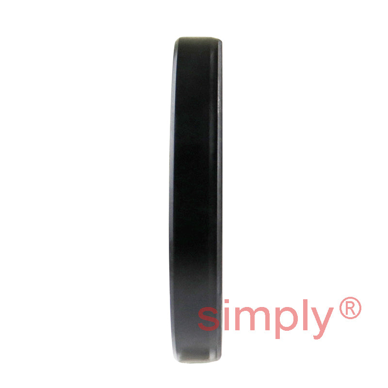 1.62x2.62x0.37 inch Nitrile Rubber Double Lip Rotary Shaft Oil Seal with Garter Spring R23 / TC Style