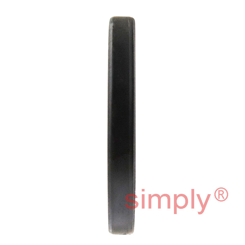 1.62x2.12x0.25 inch Nitrile Rubber Single Lip Rotary Shaft Oil Seal with Garter Spring R21 / SC