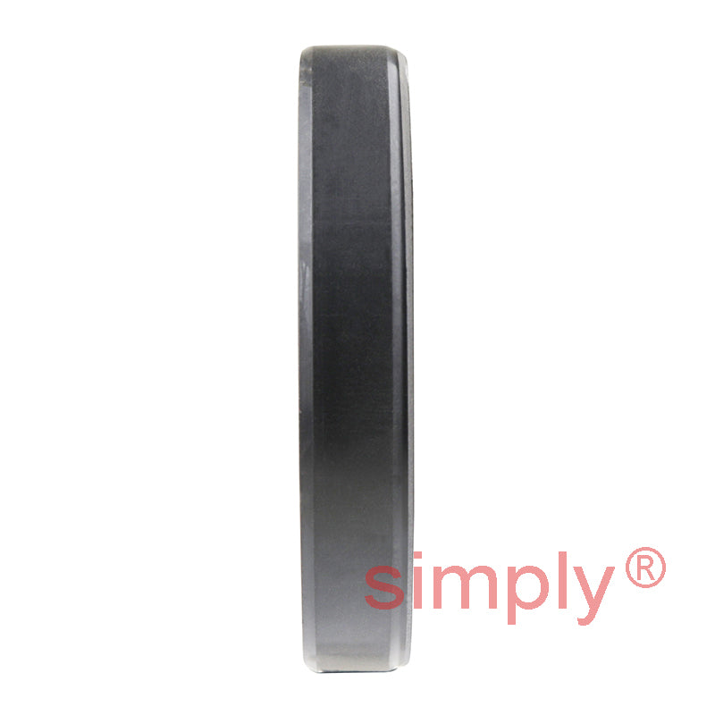1.62x2.18x0.37 inch Nitrile Rubber Single Lip Rotary Shaft Oil Seal with Garter Spring R21 / SC