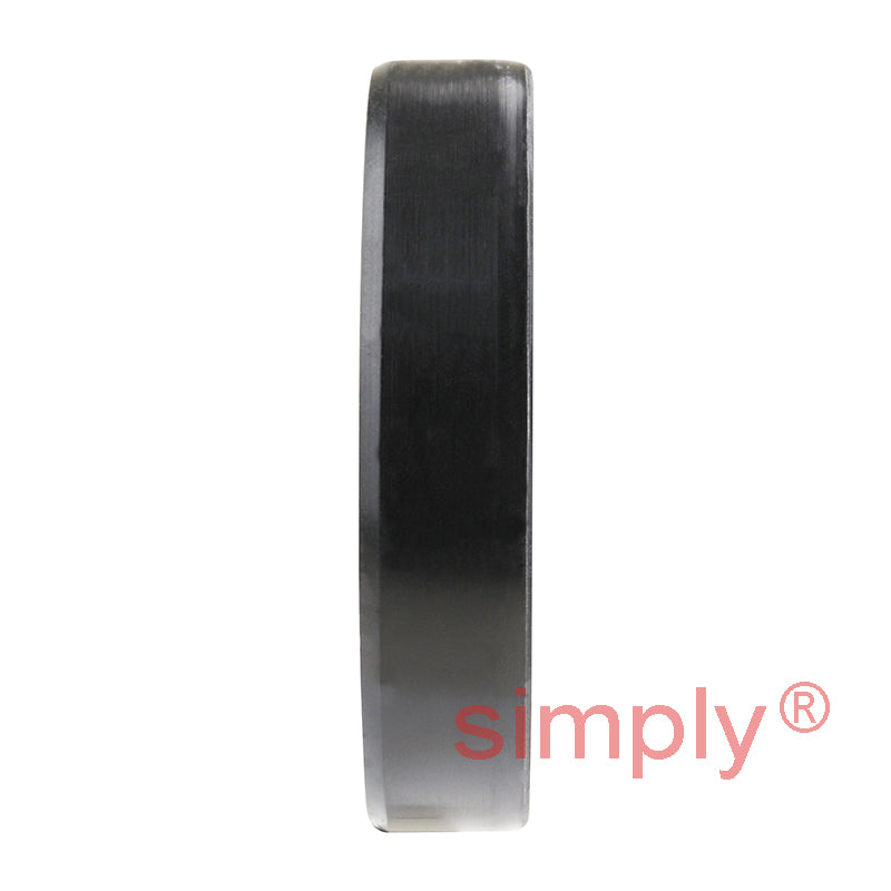 1.62x2.43x0.5 inch Nitrile Rubber Single Lip Rotary Shaft Oil Seal with Garter Spring R21 / SC Style