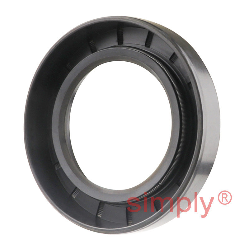 1.62x2.62x0.5 inch Nitrile Rubber Single Lip Rotary Shaft Oil Seal with Garter Spring R21 / SC Style