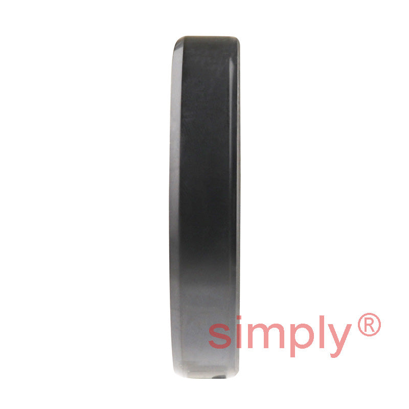 1.62x2.62x0.5 inch Nitrile Rubber Single Lip Rotary Shaft Oil Seal with Garter Spring R21 / SC Style
