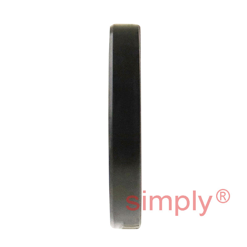 1.68x2.5x0.37 inch Nitrile Rubber Single Lip Rotary Shaft Oil Seal with Garter Spring R21 / SC