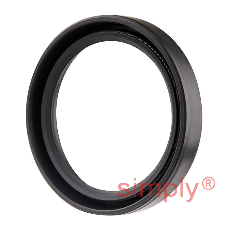 1.75x2.25x0.37 inch Nitrile Rubber Single Lip Rotary Shaft Oil Seal with Garter Spring R21 / SC