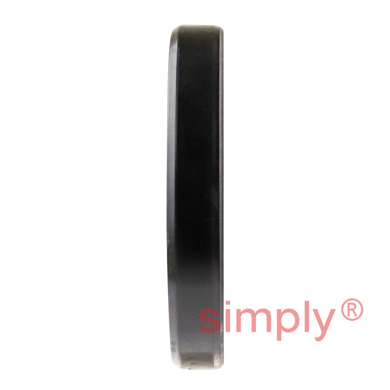 1.75x2.5x0.37 inch Nitrile Rubber Double Lip Rotary Shaft Oil Seal with Garter Spring R23 / TC Style