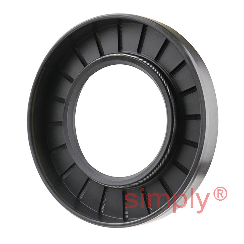 1.75x3.18x0.5 inch Nitrile Rubber Single Lip Rotary Shaft Oil Seal with Garter Spring R21 / SC
