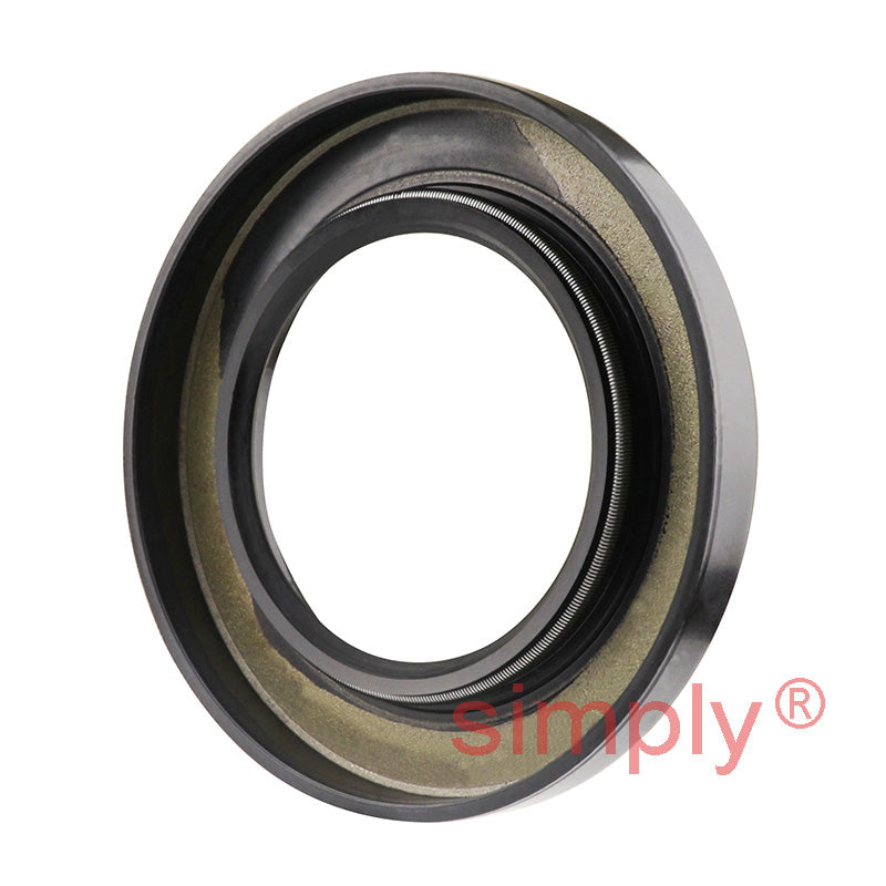 1.81x3x0.37 inch Nitrile Rubber Single Lip Rotary Shaft Oil Seal with Garter Spring R21 / SC
