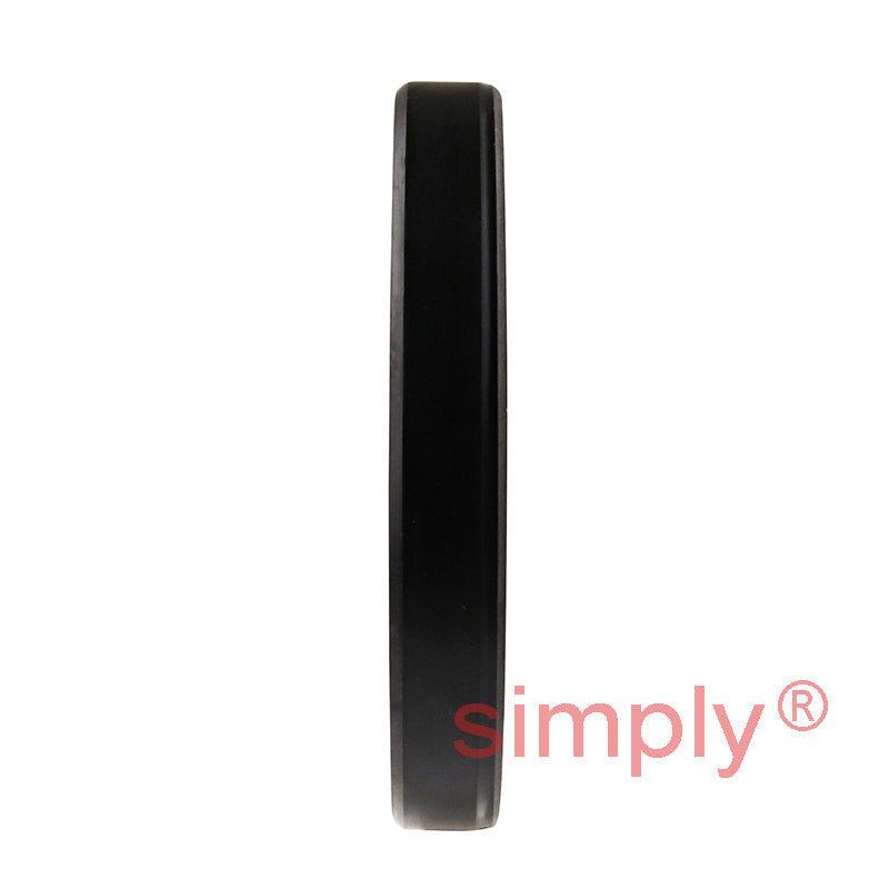 1.87x2.62x0.37 inch Nitrile Rubber Double Lip Rotary Shaft Oil Seal with Garter Spring R23 / TC Style
