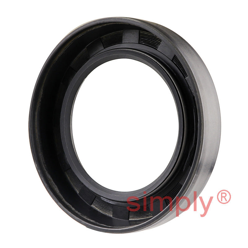 1.87x2.87x0.5 inch Nitrile Rubber Single Lip Rotary Shaft Oil Seal with Garter Spring R21 / SC