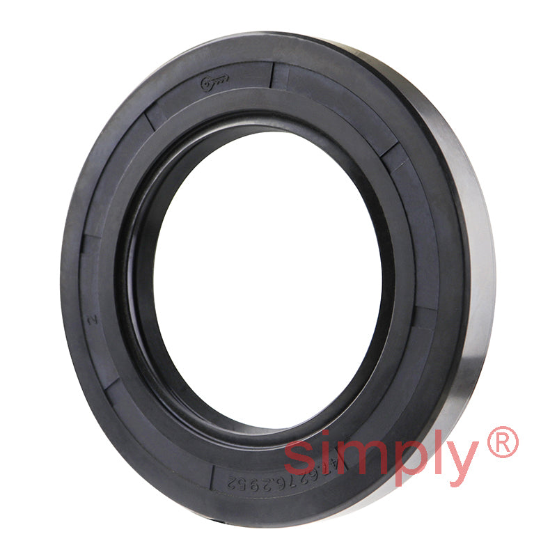 1.87x3x0.37 inch Nitrile Rubber Double Lip Rotary Shaft Oil Seal with Garter Spring R23 / TC Style