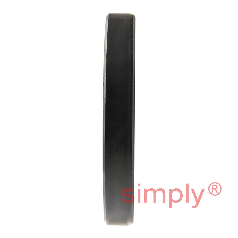 1.93x2.75x0.37 inch Nitrile Rubber Single Lip Rotary Shaft Oil Seal with Garter Spring R21 / SC
