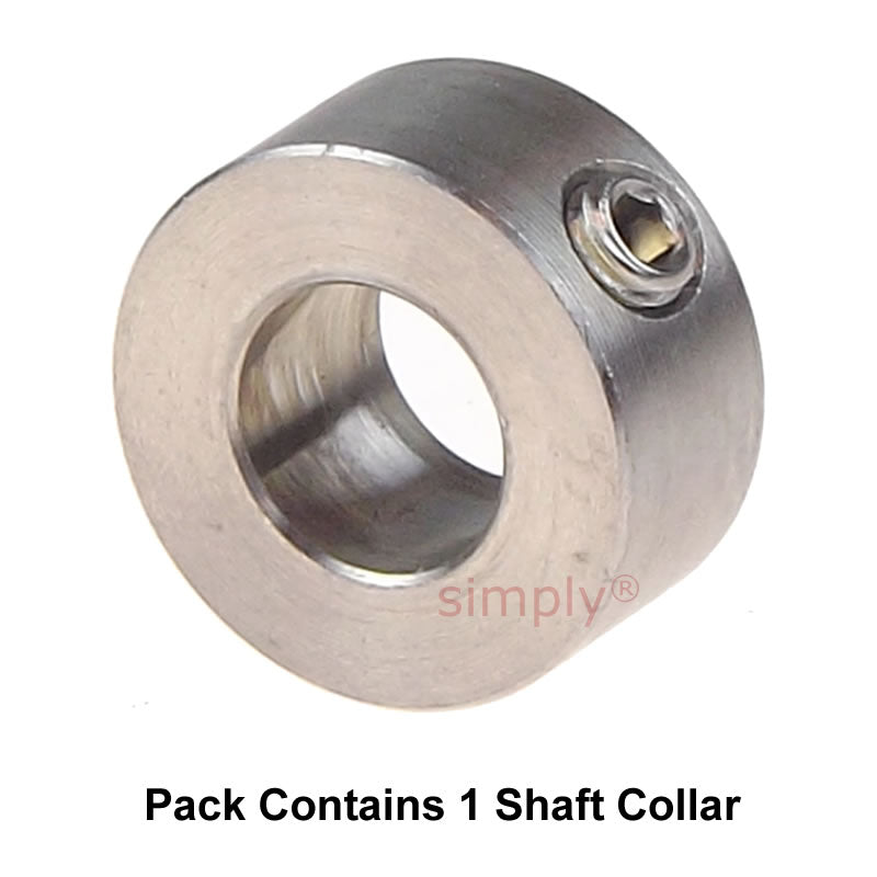 CABU45ST Stainless Steel Shaft Collar 45x70x18mm with Set Screw
