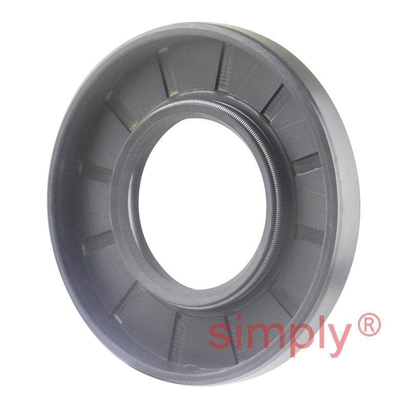 1x1.97x0.25 inch Nitrile Rubber Double Lip Rotary Shaft Oil Seal with Garter Spring R23 / TC Style