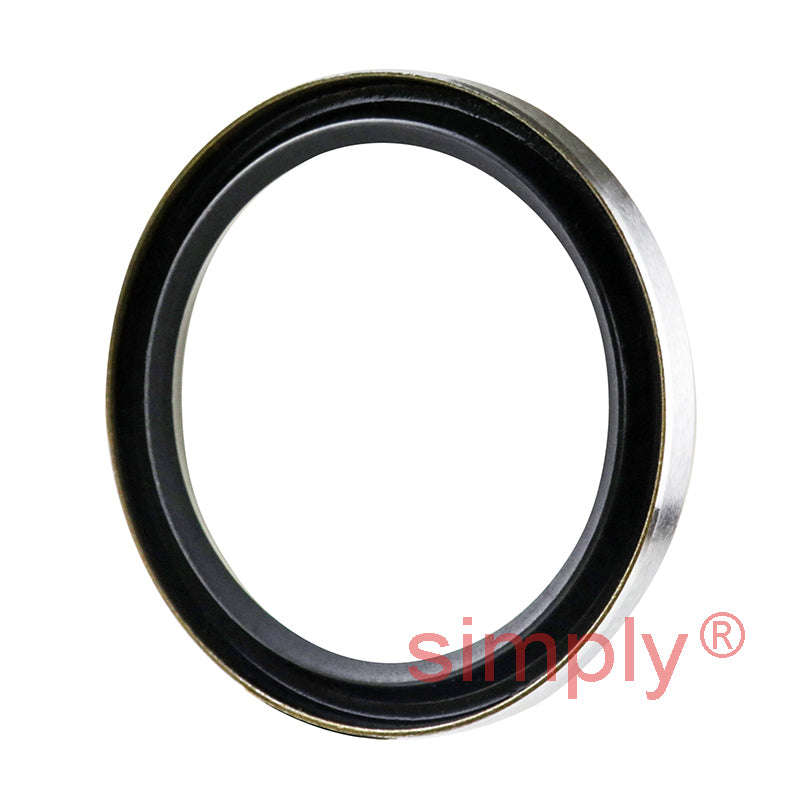 1x1.25x0.12 inch Metal Cased Nitrile Rubber Rotary Shaft Oil Seal Springless Design VB Style