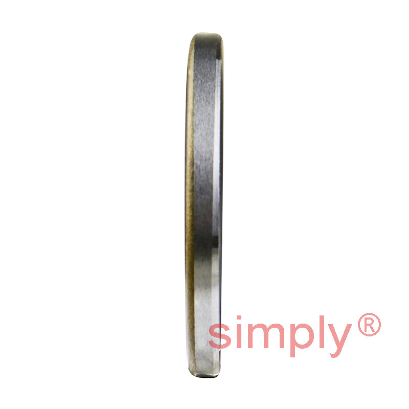 1x1.25x0.12 inch Metal Cased Nitrile Rubber Rotary Shaft Oil Seal Springless Design VB Style