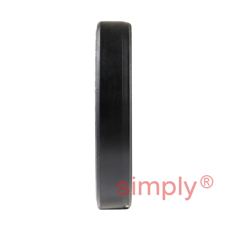 1x1.37x0.25 inch Nitrile Rubber Single Lip Rotary Shaft Oil Seal with Garter Spring R21 / SC