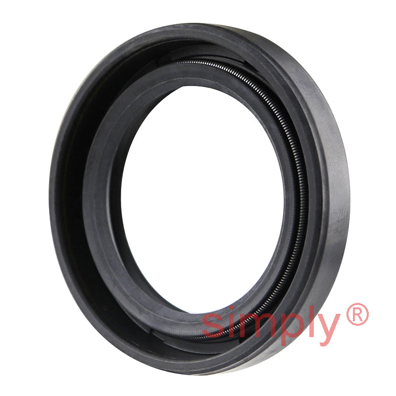1x1.43x0.25 inch Nitrile Rubber Double Lip Rotary Shaft Oil Seal with Garter Spring R23 / TC Style