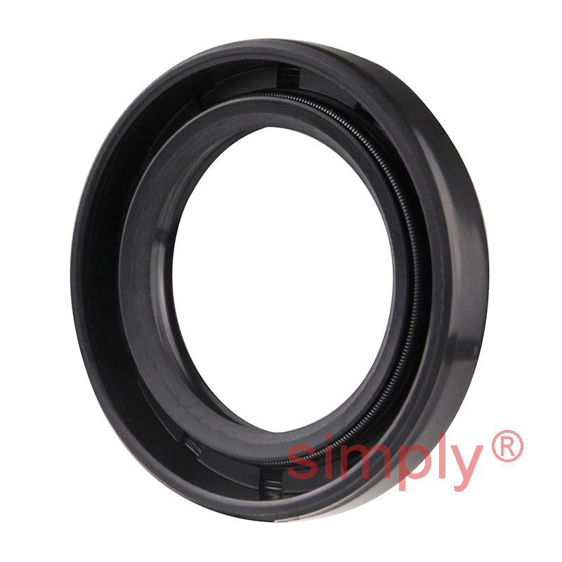 1x1.5x0.25 inch Nitrile Rubber Double Lip Rotary Shaft Oil Seal with Garter Spring R23 / TC Style