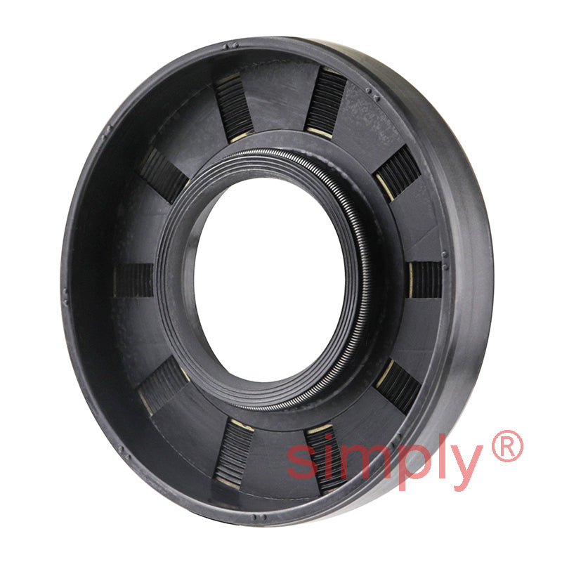 1x2.25x0.37 inch Nitrile Rubber Single Lip Rotary Shaft Oil Seal with Garter Spring R21 / SC
