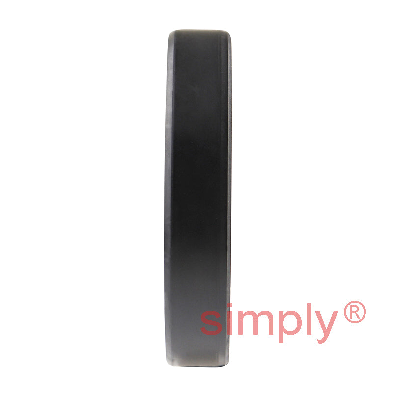 1x2x0.37 inch Nitrile Rubber Double Lip Rotary Shaft Oil Seal with Garter Spring R23 / TC Style