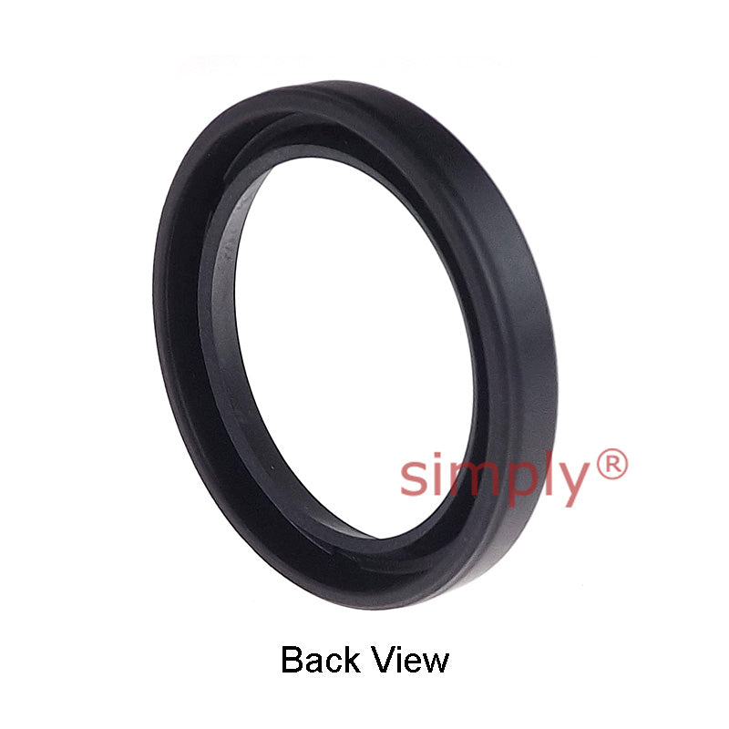 20x26x4mm Nitrile Rubber Single Lip Rotary Shaft Oil Seal Springless Design VC Style