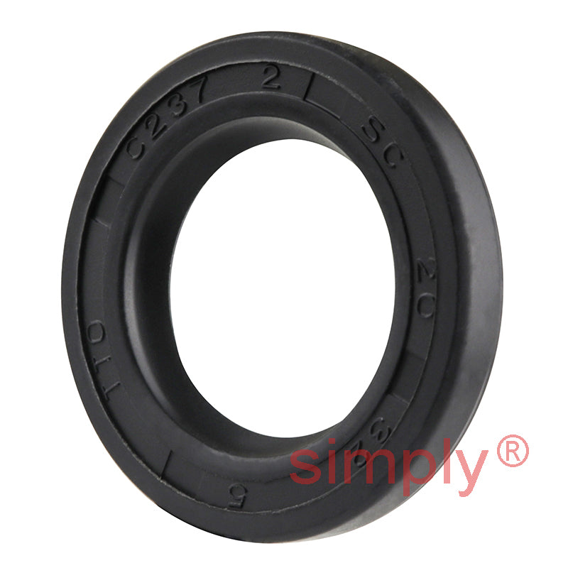 20x32x5mm Nitrile Rubber Single Lip Rotary Shaft Oil Seal SC / R21