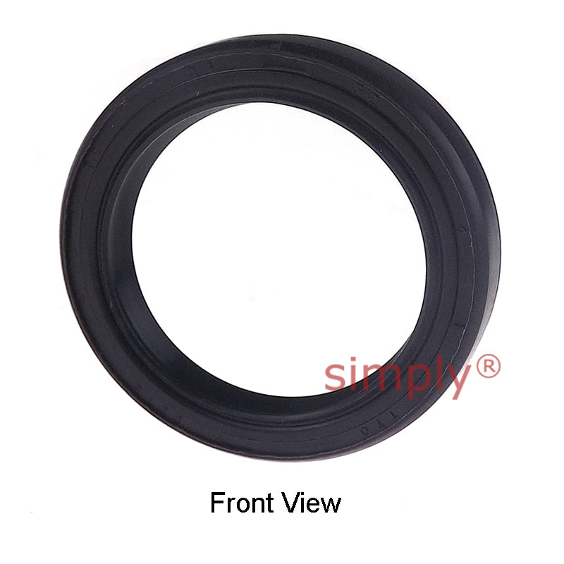 24x32x4mm Nitrile Rubber Double Lip Rotary Shaft Oil Seal with Garter Spring TC / R23